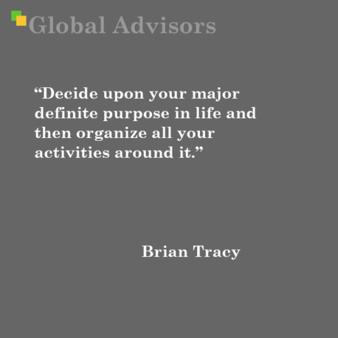 Quote: Brian Tracy - Global Advisors | Quantified Strategy Consulting